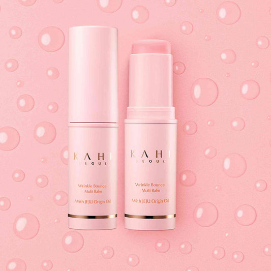 Multi Bounce Wrinkle Balm stick designed to reduce the appearance of fine lines and wrinkles while hydrating the skin.