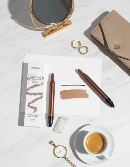 2-in-1 Eyeliner & Eyeshadow Stick | Smooth-Glide Eye Makeup Duo