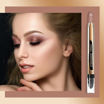 2-in-1 Eyeliner & Eyeshadow Stick | Smooth-Glide Eye Makeup Duo