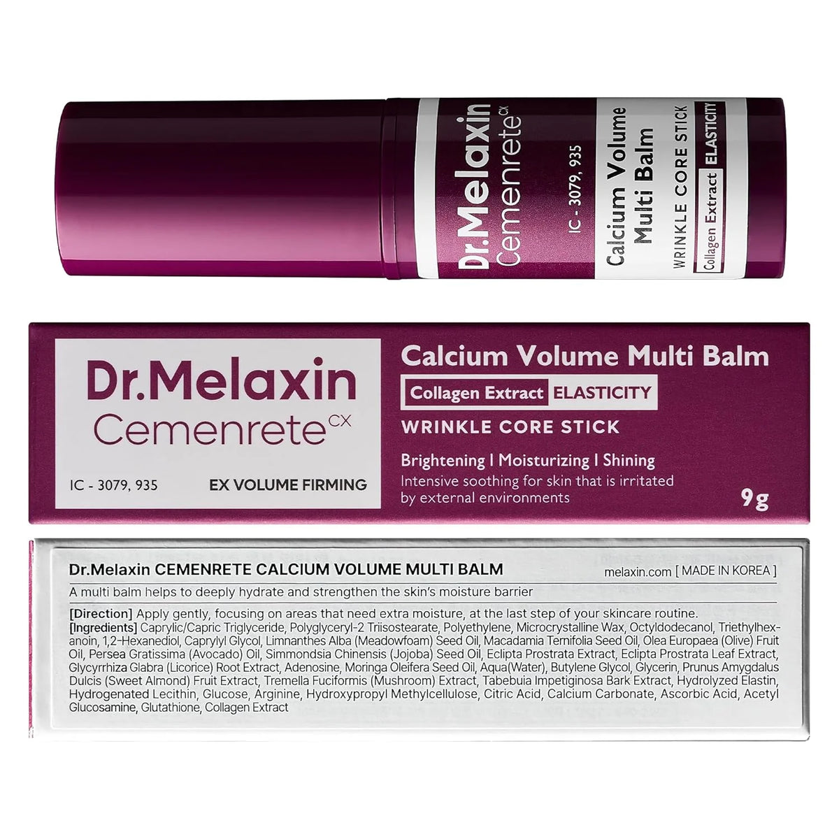 Dr. Melaxin Calcium Volume Multi Balm | Firming & Plumping Skin Care