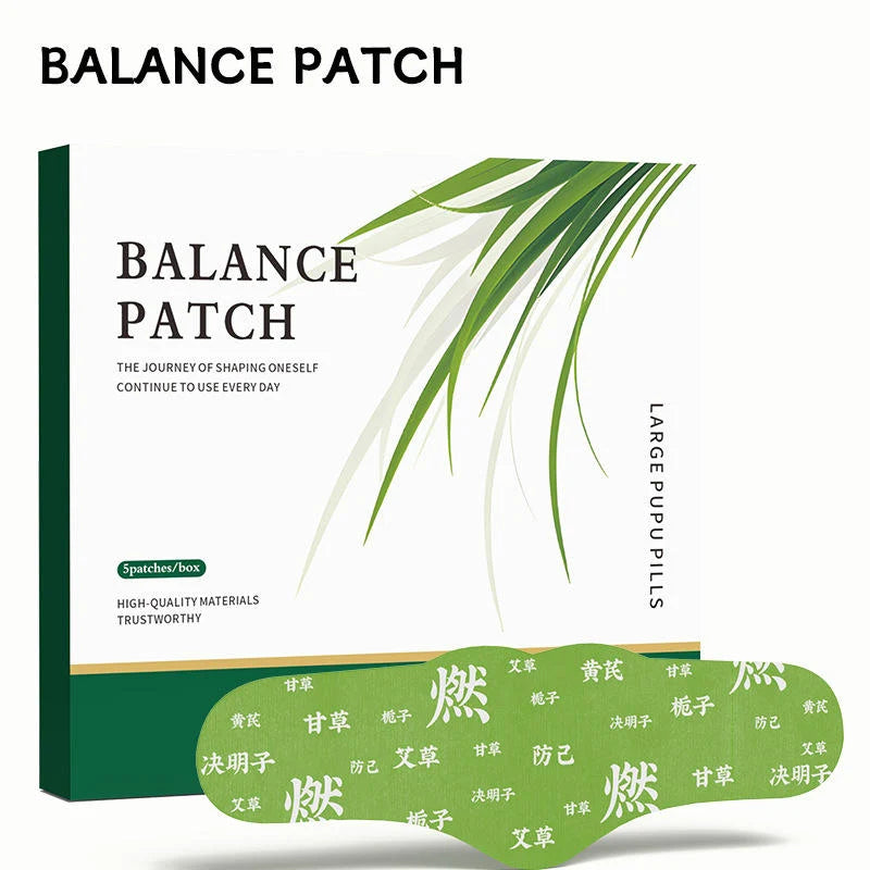 Japanese Balance Herbal Pain Relief Patch | Targeted Comfort & Support (5 pieces)