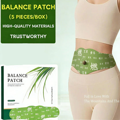 Japanese Balance Herbal Pain Relief Patch | Targeted Comfort & Support (5 pieces)