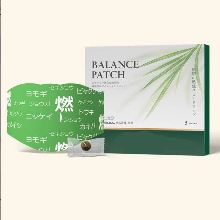 Japanese Balance Herbal Pain Relief Patch | Targeted Comfort & Support (5 pieces)
